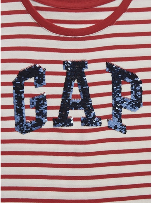Image number 3 showing, Kids Gap Logo Flippy T-Shirt