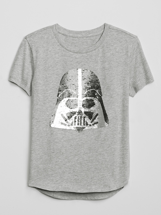 Image number 1 showing, GapKids &#124 Star Wars &#153 Sequin T-Shirt