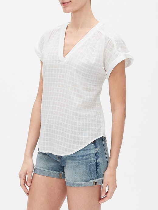 Image number 1 showing, V-Neck Top