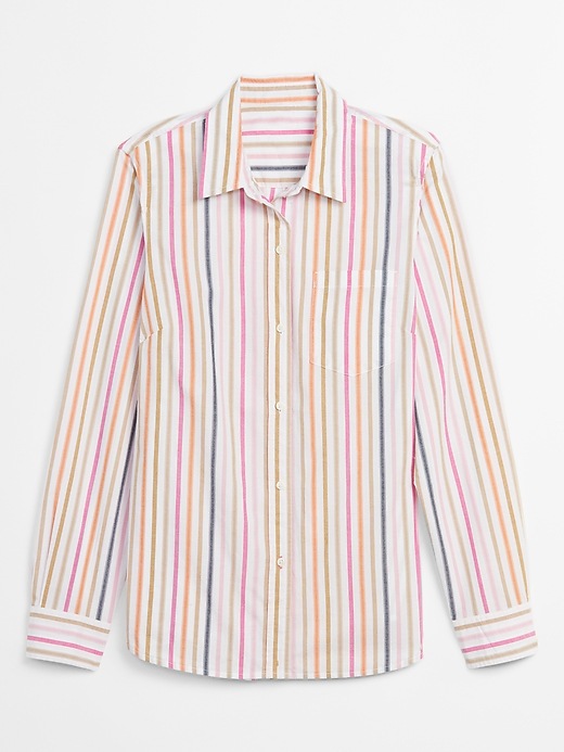 Image number 6 showing, Print Button-Front Shirt