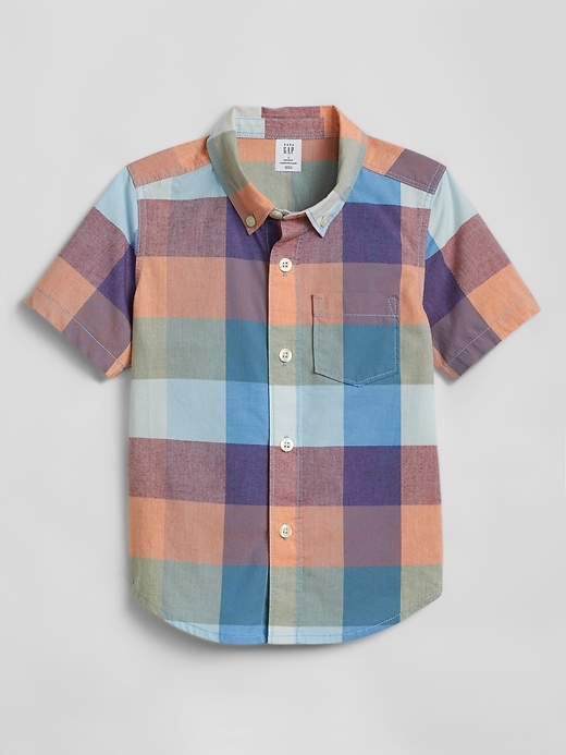 View large product image 1 of 1. Toddler Plaid Shirt