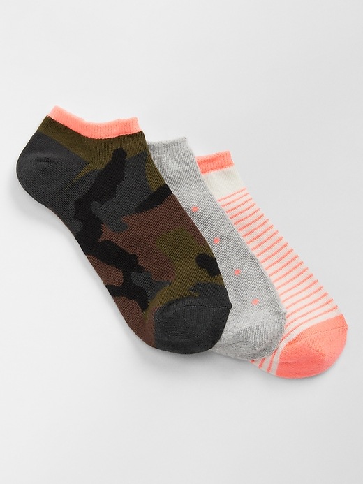 Print Ankle Socks (3-Pack)