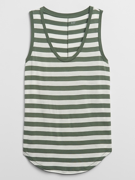 Image number 3 showing, Luxe Scoopneck Tank Top