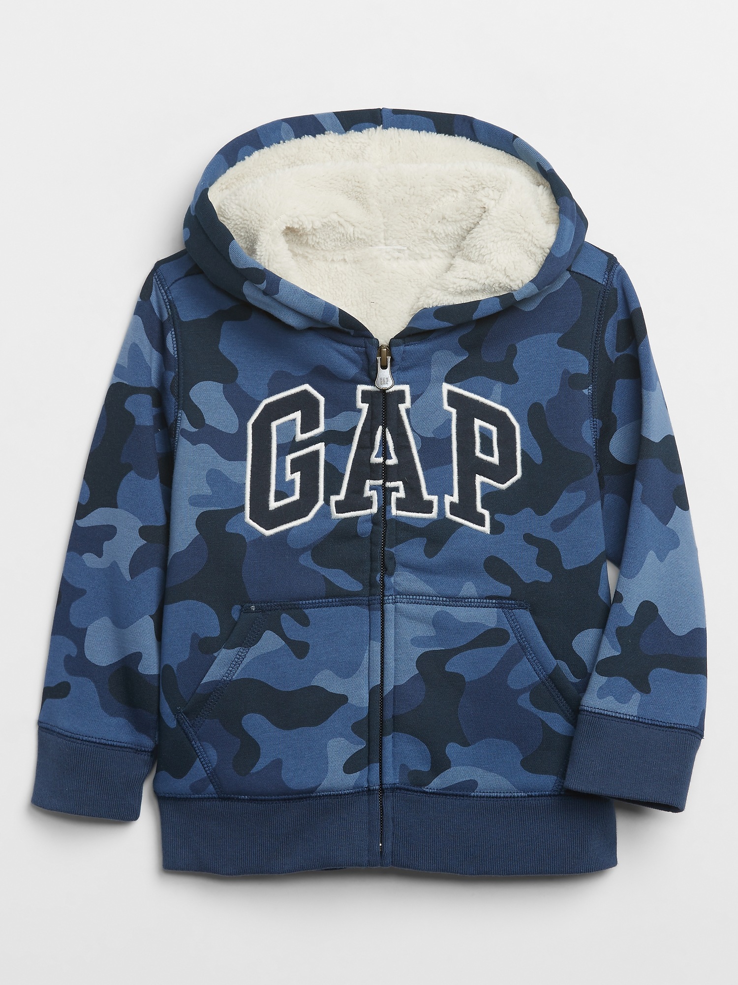 gap logo fleece hoodie