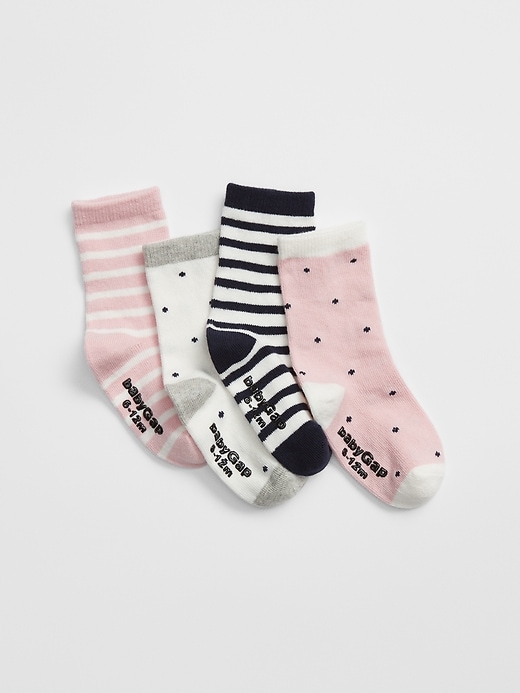 babyGap Print Socks (4-Pack)
