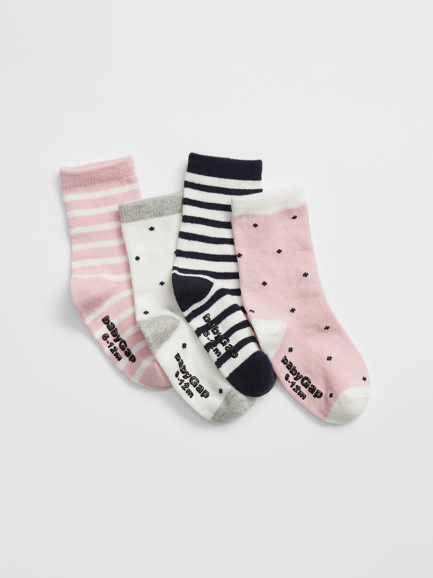 babyGap Print Socks (4-Pack)