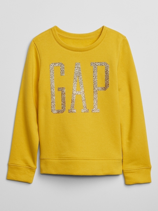View large product image 1 of 1. Kids Gap Logo Crewneck Sweatshirt