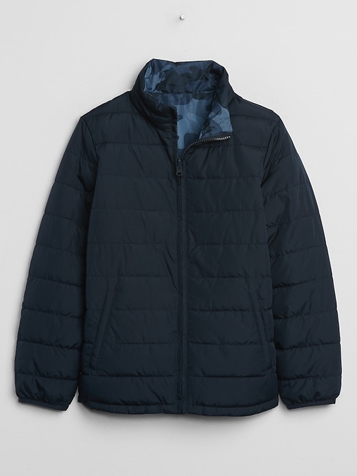View large product image 1 of 1. Kids ColdControl Reversible Puffer