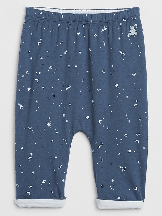 View large product image 1 of 1. Baby Reversible Print Joggers