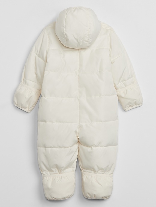 View large product image 2 of 2. Baby Puffer One-Piece