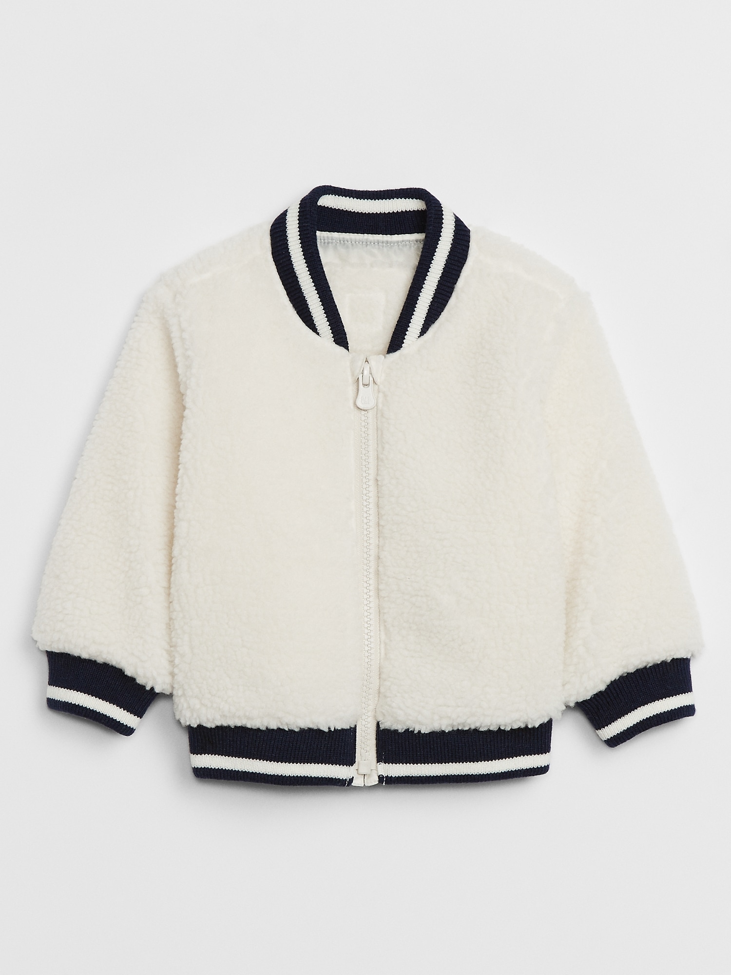 gap sherpa bomber jacket