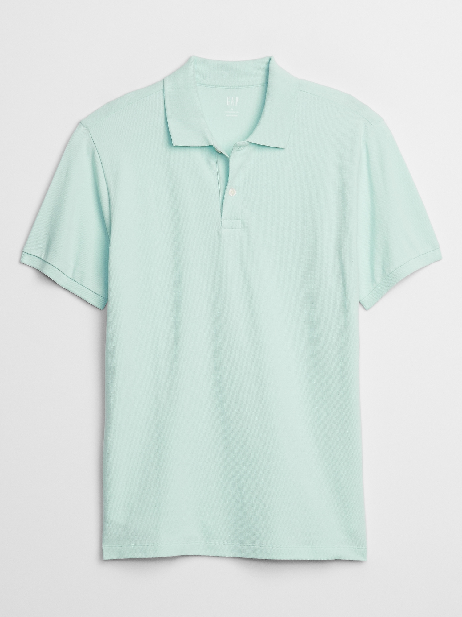 gap stretch pique polo
