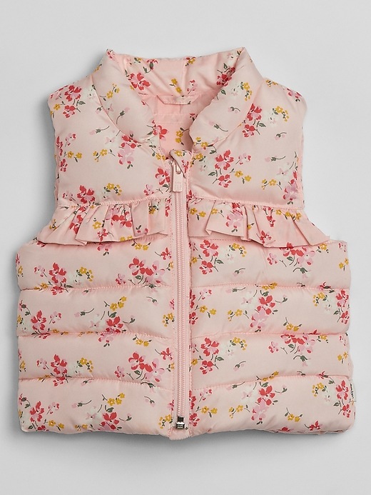 View large product image 1 of 2. Baby Print Puffer Vest