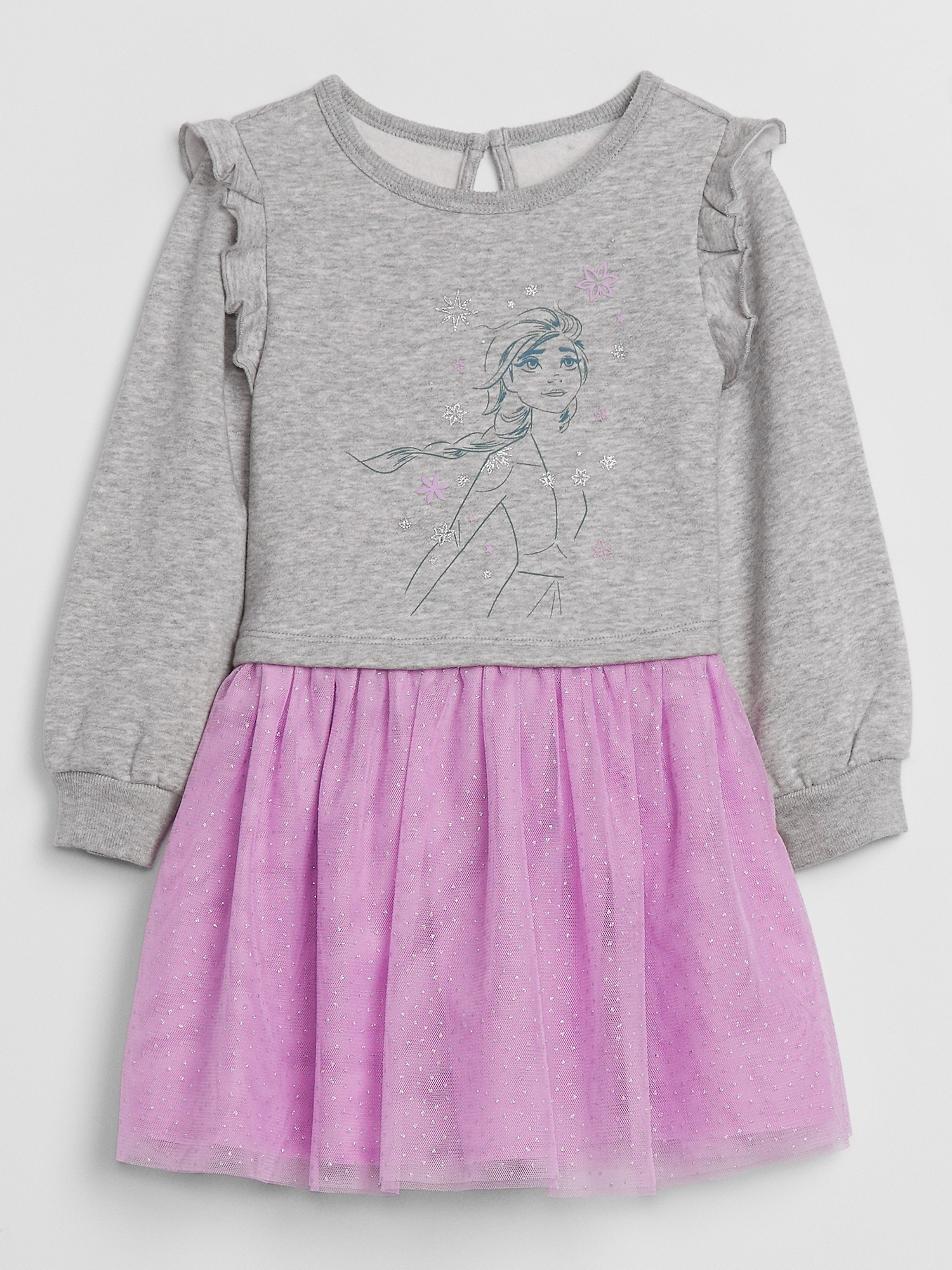 frozen print dress
