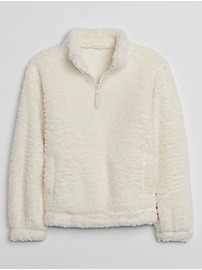 kids sherpa sweater