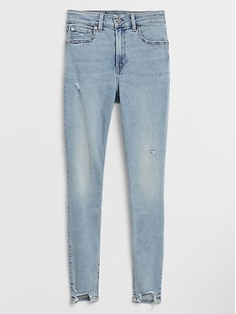 High Rise Universal Legging Jeans With 