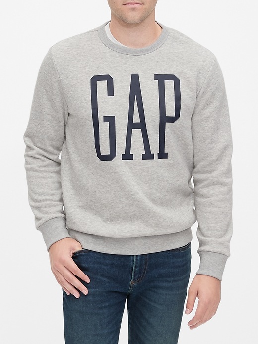 View large product image 1 of 1. Gap Logo Pullover Sweatshirt