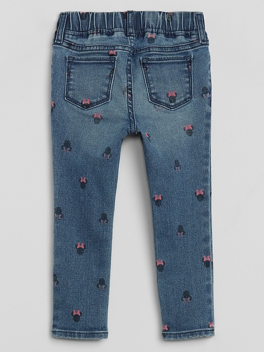 babyGap &#124 Disney Minnie Mouse Print Jeans With Washwell