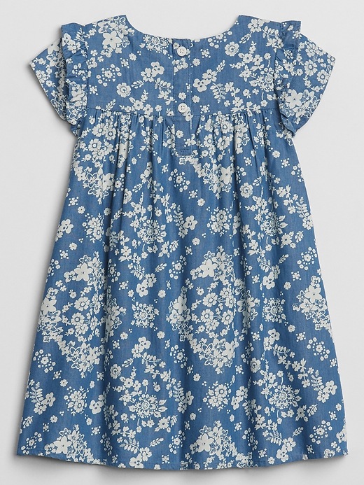 Image number 2 showing, Toddler Print Ruffle Dress