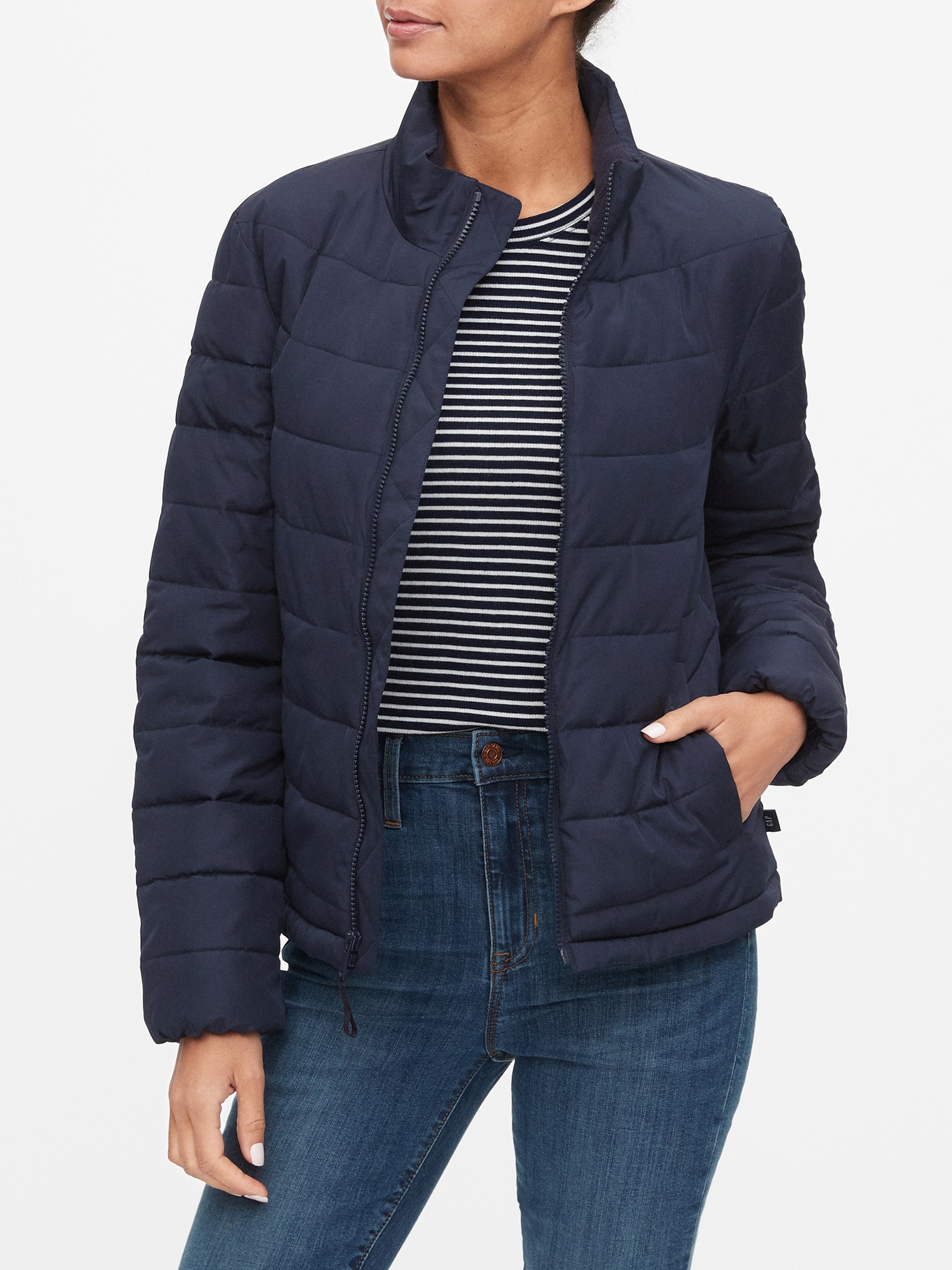 gap factory puffer jacket