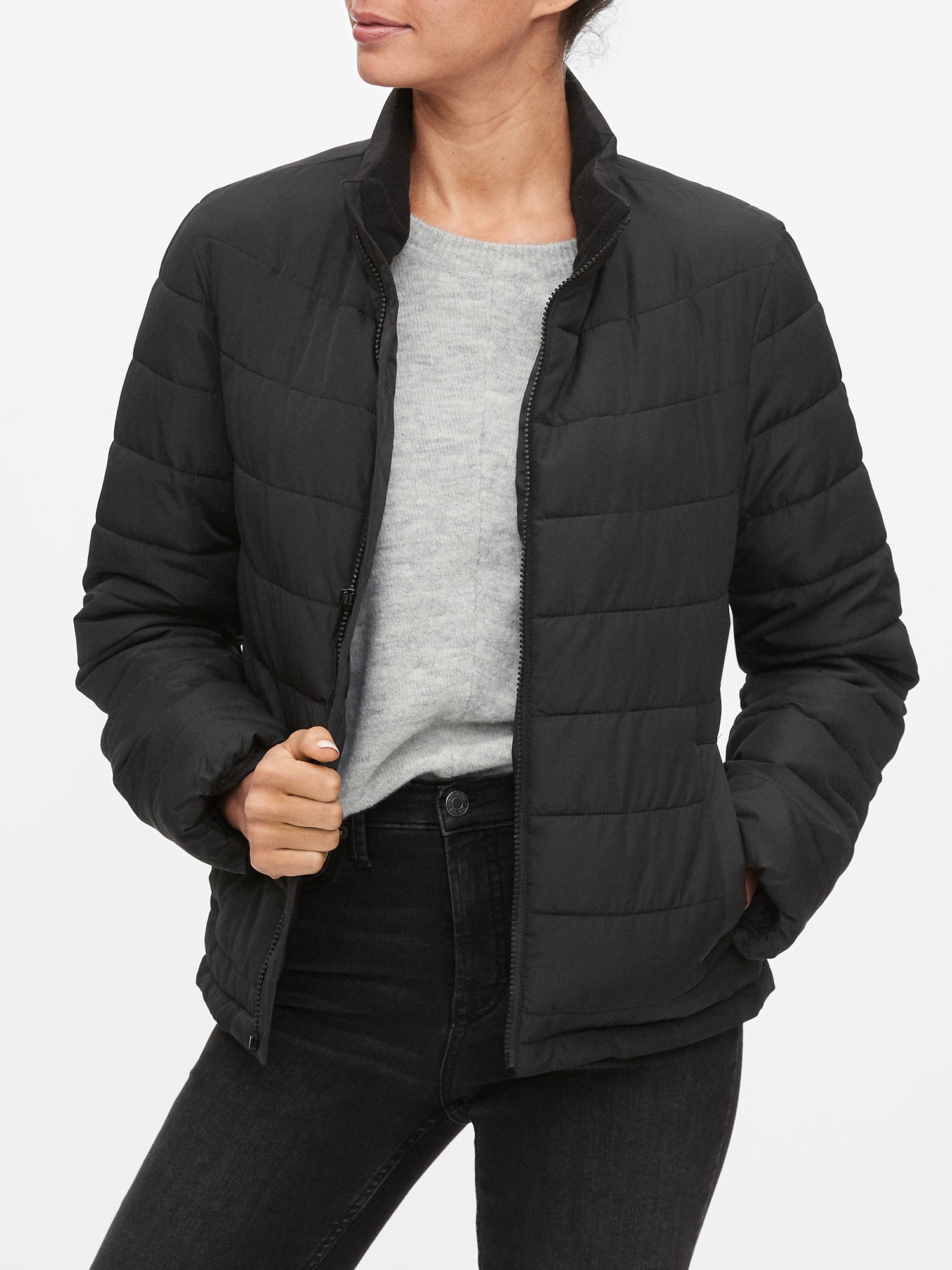 gap factory puffer jacket