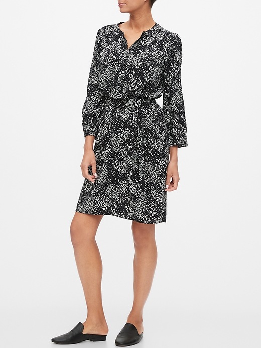 Image number 5 showing, Button-Front Print Dress