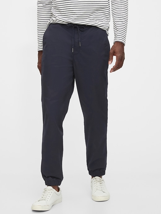 Twill Joggers with Washwell&#153