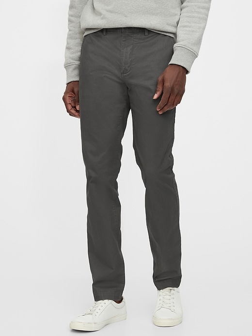 gap khakis lived in slim stretch