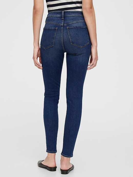 High Rise Universal Legging Jeans With Washwell