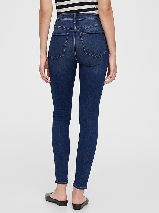 High Rise Universal Legging Jeans With 
