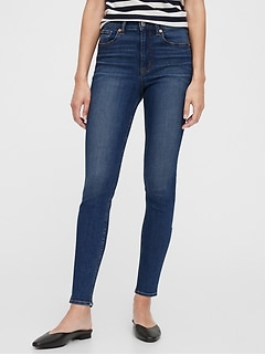 High Rise Universal Legging Jeans With 