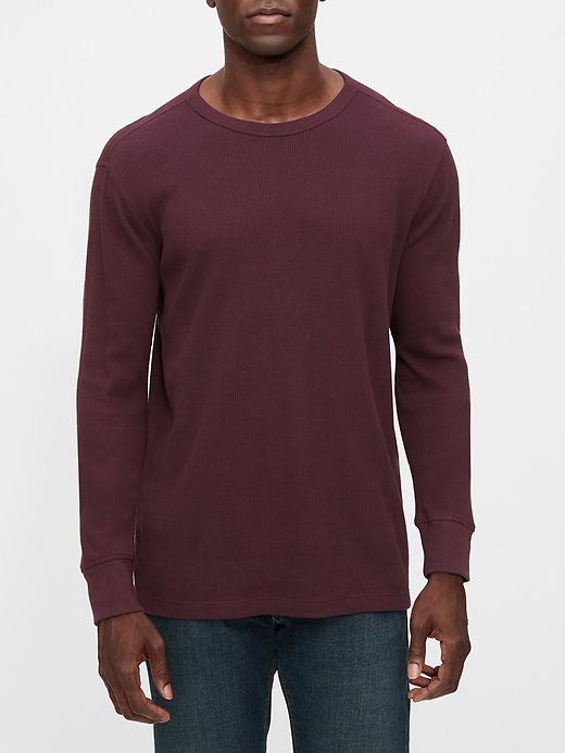 Waffle-Knit Shirt