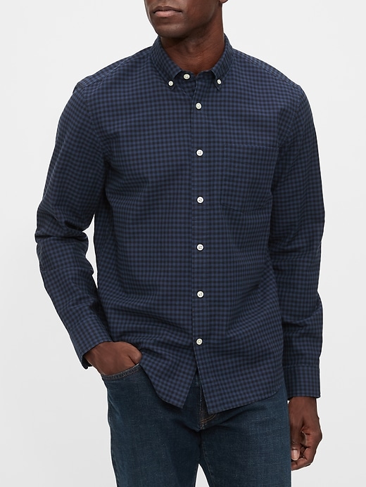 Image number 1 showing, Oxford Shirt in Untucked Fit