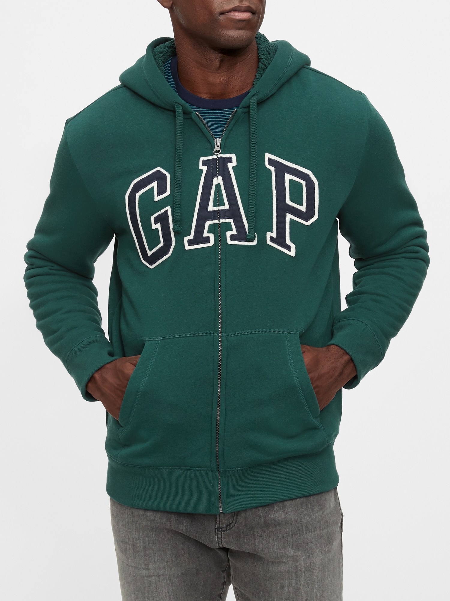 gap zipper hoodie