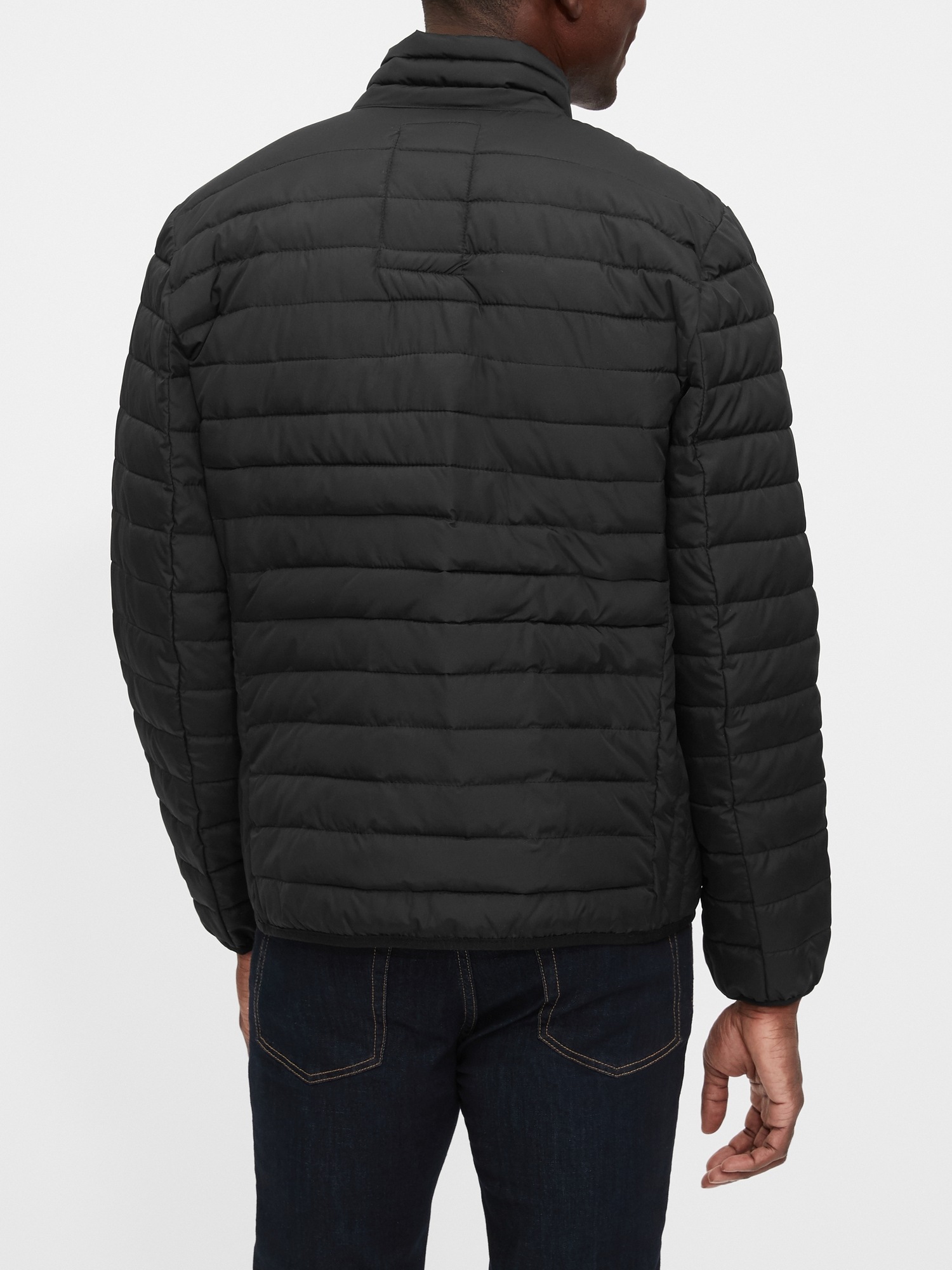 gap coldcontrol lightweight puffer jacket