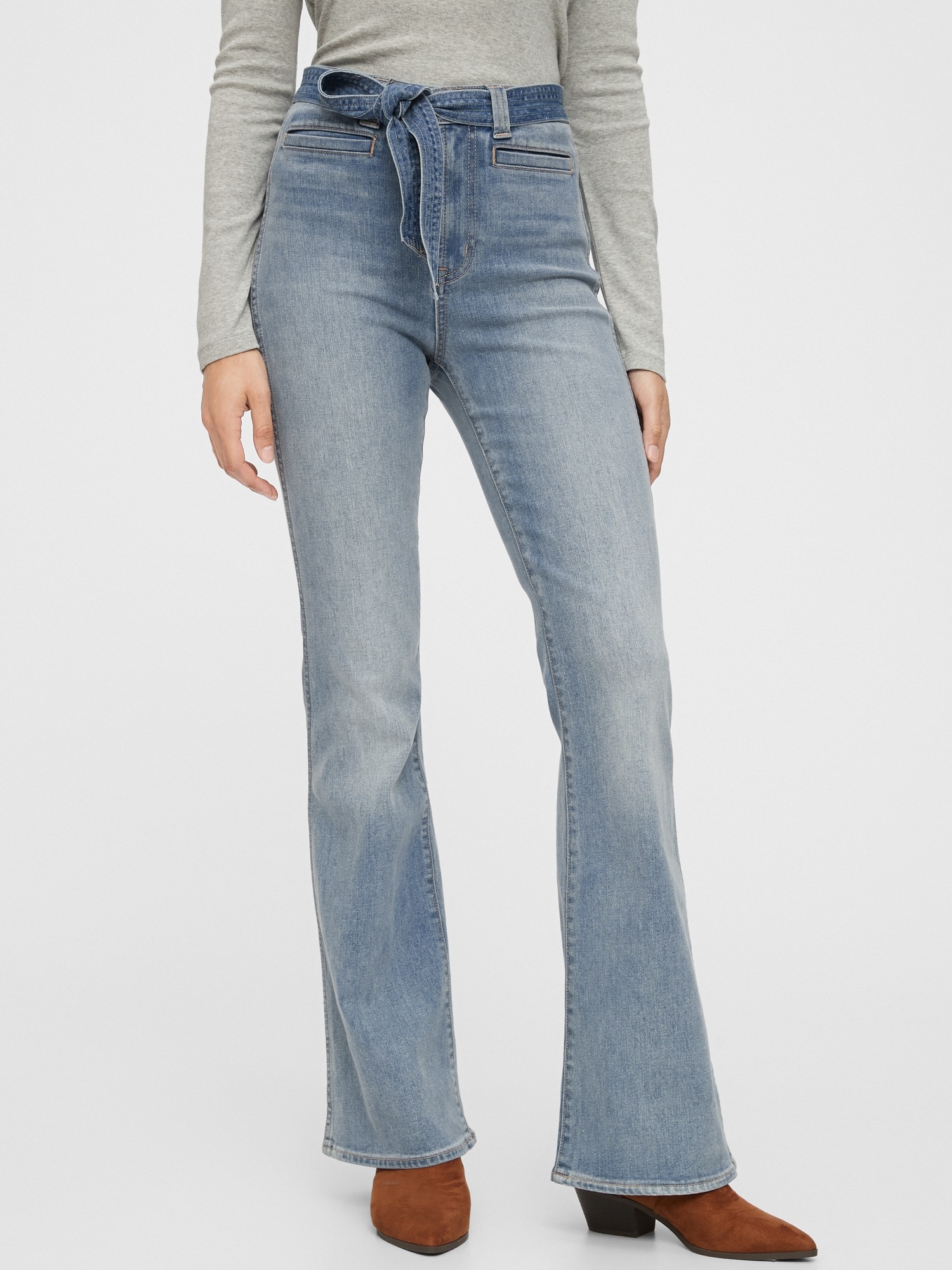 high waisted jeans gap