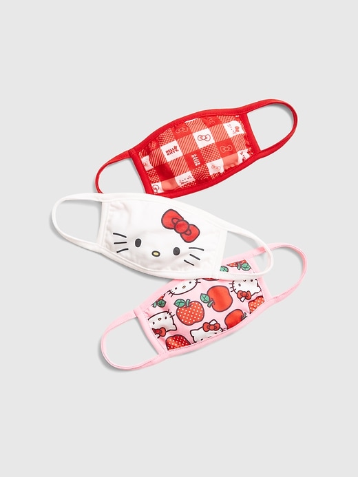 View large product image 1 of 1. GapKids &#124 Hello Kitty Face Mask (3-Pack)