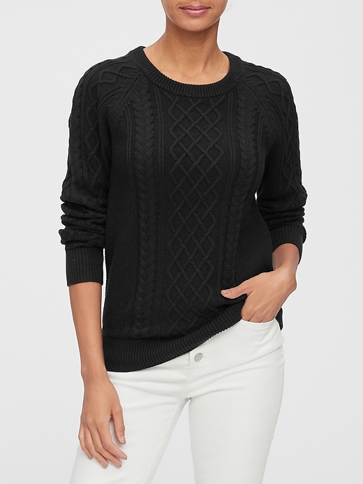 Image number 6 showing, Cable Knit Sweater