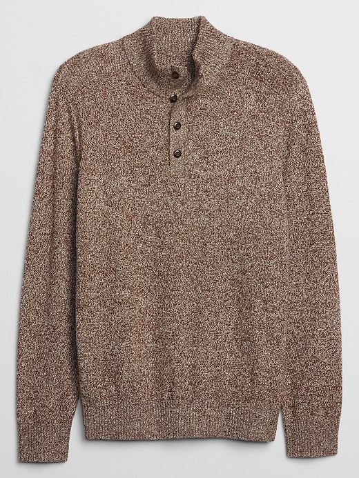 Image number 3 showing, Mockneck Sweater