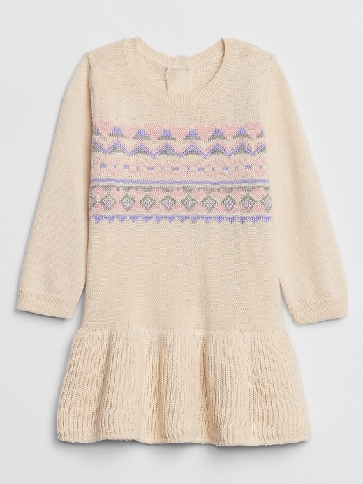 View large product image 1 of 2. Baby Sweater Dress