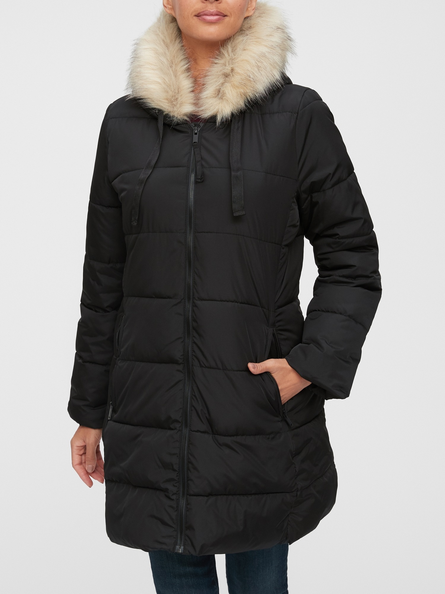 coldcontrol max puffer jacket gap