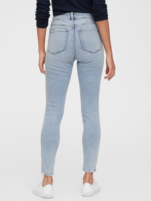 High Rise Universal Legging Jeans With 