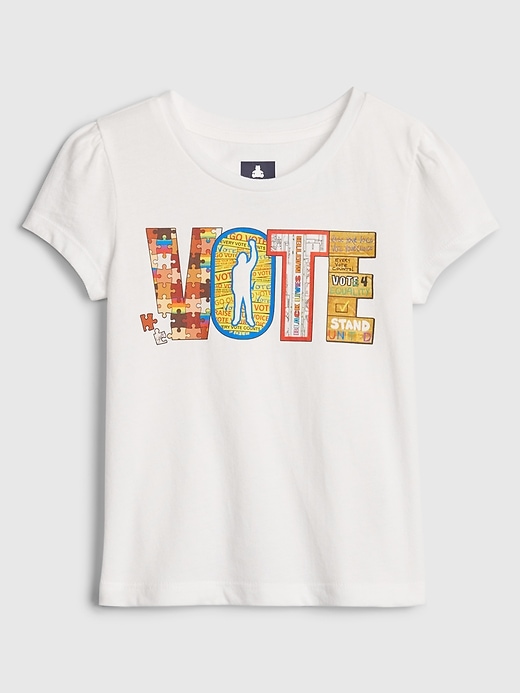 Image number 1 showing, The Gap Collective Toddler Vote T-Shirt