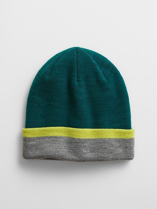 View large product image 1 of 1. Colorblock Beanie