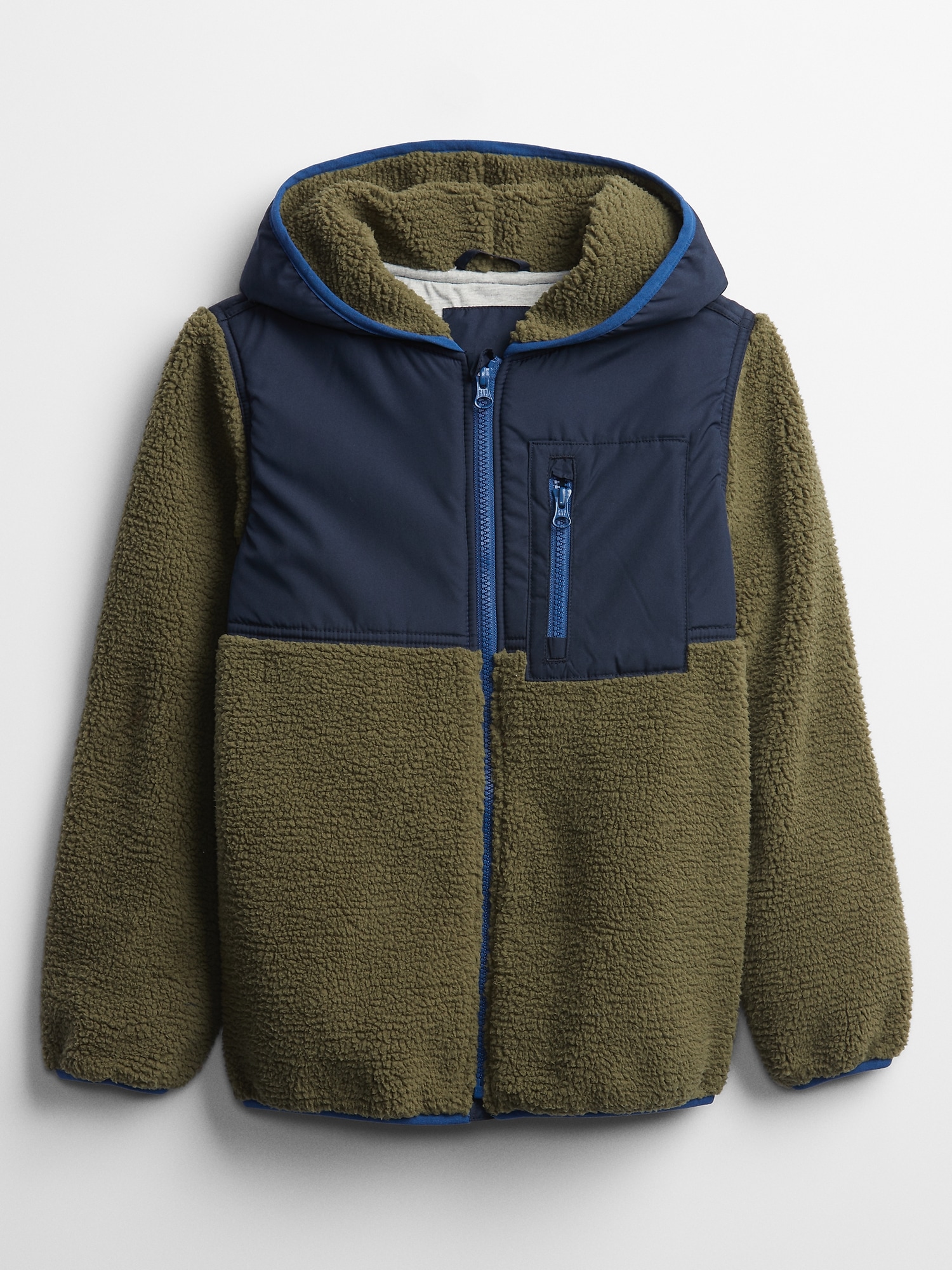 gap factory sherpa jacket