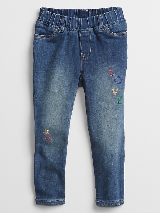 Image number 1 showing, Toddler Tapered Jeggings