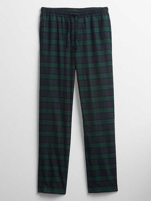 View large product image 1 of 1. Pajama Pants in Flannel Twill