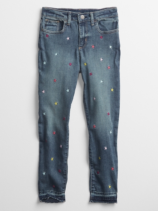 View large product image 1 of 3. Kids High Rise Ankle Jeggings with Washwell&#153