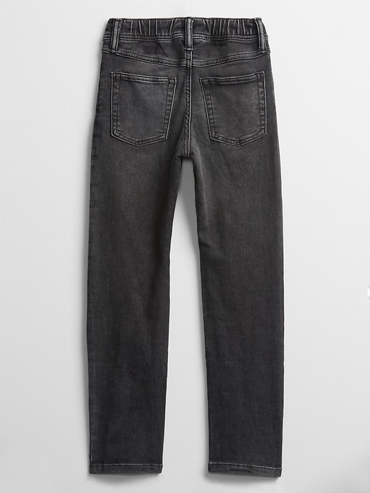 View large product image 2 of 2. Kids Pull-On Slim Jeans