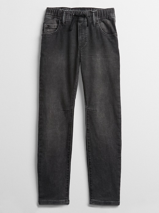 View large product image 1 of 2. Kids Pull-On Slim Jeans